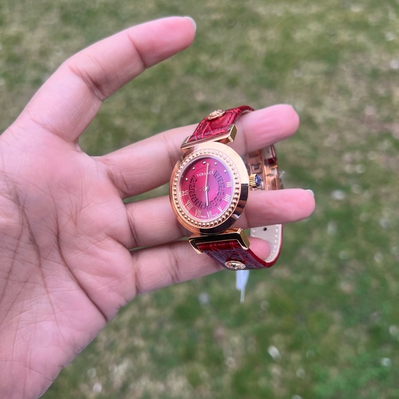 VERSACE Vanity Red Dial Ladies Watch main image 9